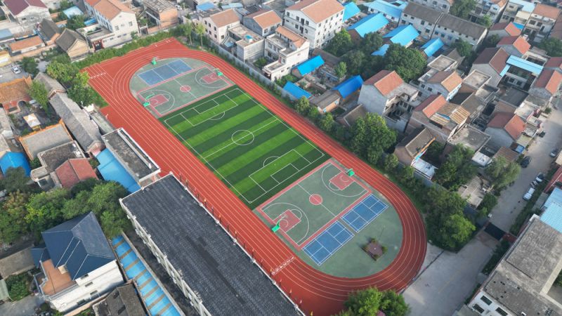 焦作木城初中 - 塑膠跑道